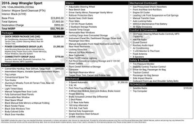 2016 Jeep Wrangler Sport
