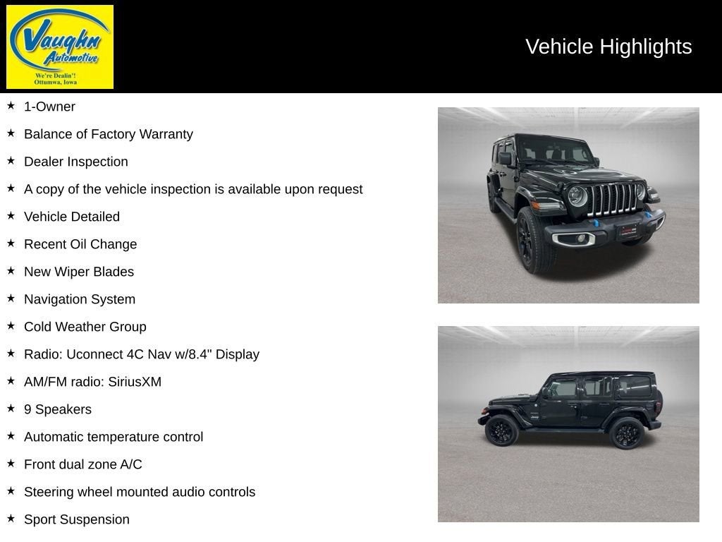 2023 Jeep Wrangler 4xe Sahara