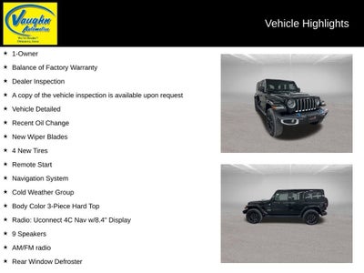 2022 Jeep Wrangler 4xe Unlimited Sahara