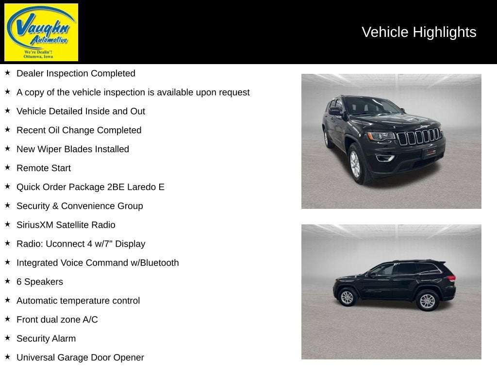 2018 Jeep Grand Cherokee Laredo