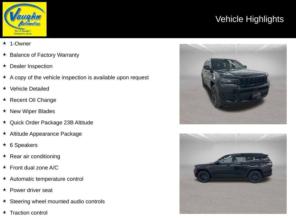 2024 Jeep Grand Cherokee L Altitude