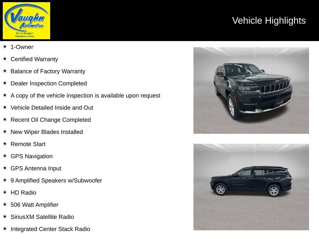 2021 Jeep Grand Cherokee L Limited