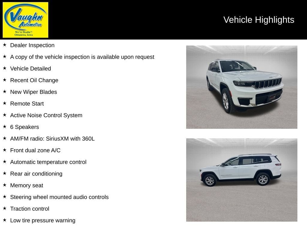 2022 Jeep Grand Cherokee L Limited