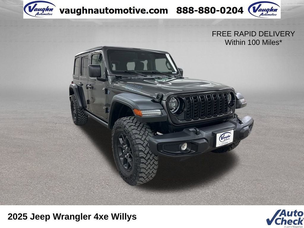2025 Jeep Wrangler 4xe Willys