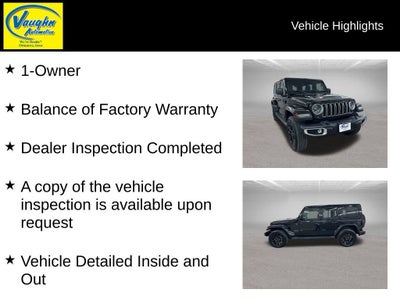 2025 Jeep Wrangler 4xe Sahara