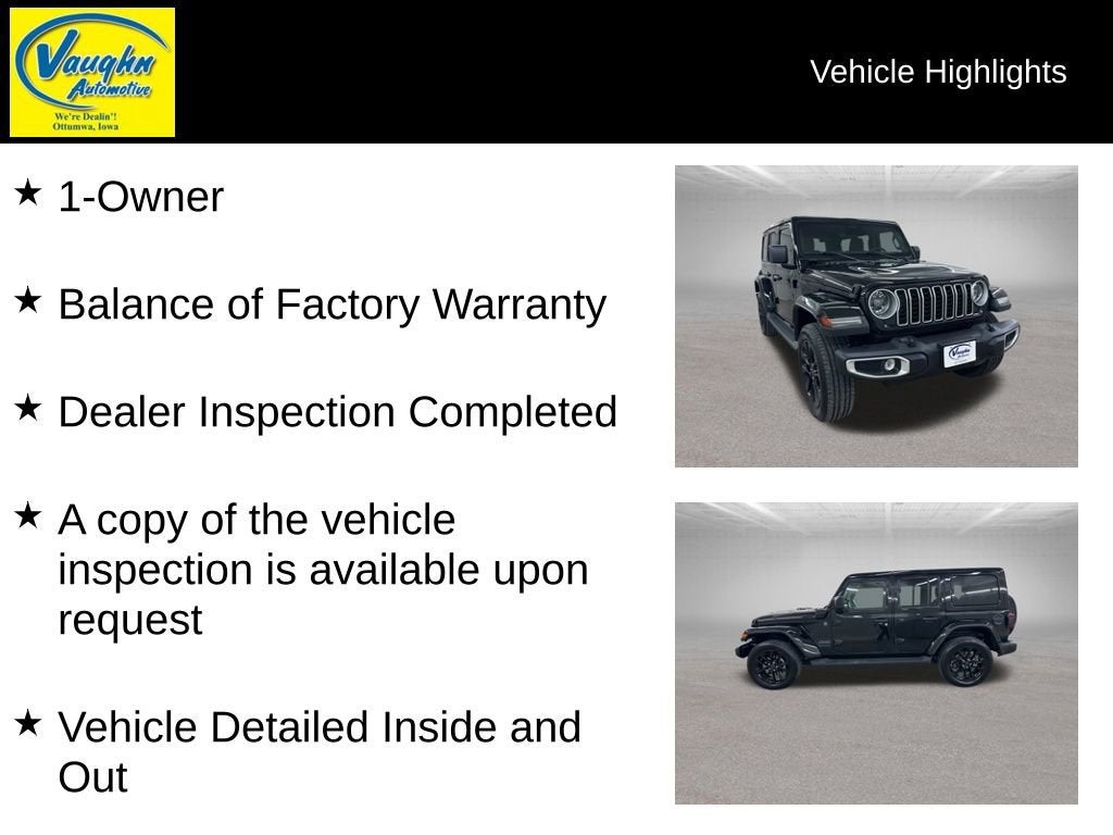 2025 Jeep Wrangler 4xe Sahara