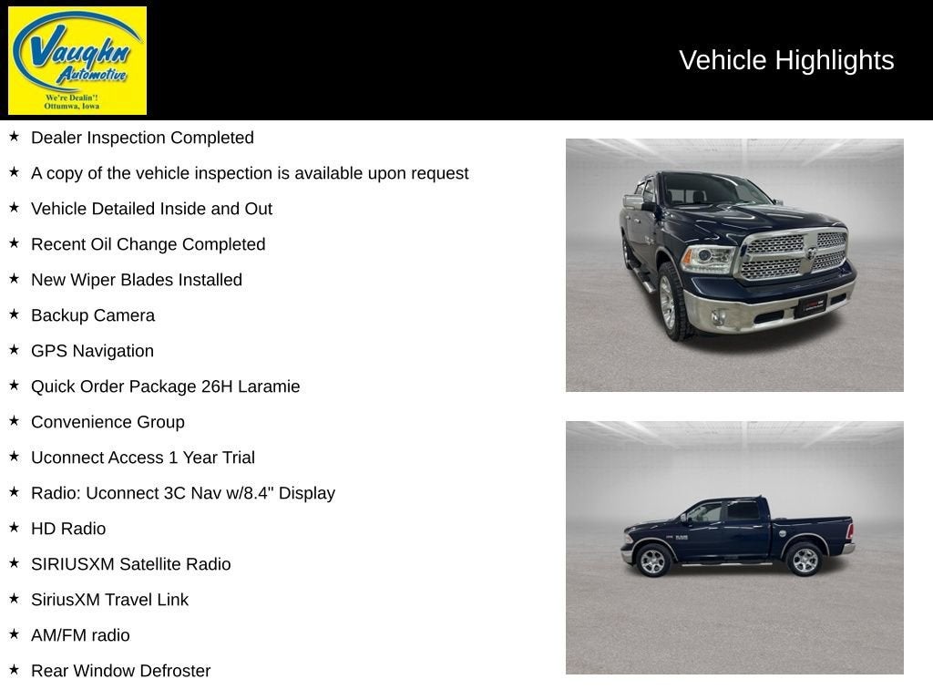 2017 RAM 1500 Laramie