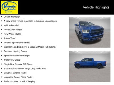 2019 RAM 1500 Big Horn/Lone Star