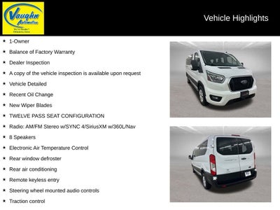 2023 Ford Transit Passenger Wagon XL