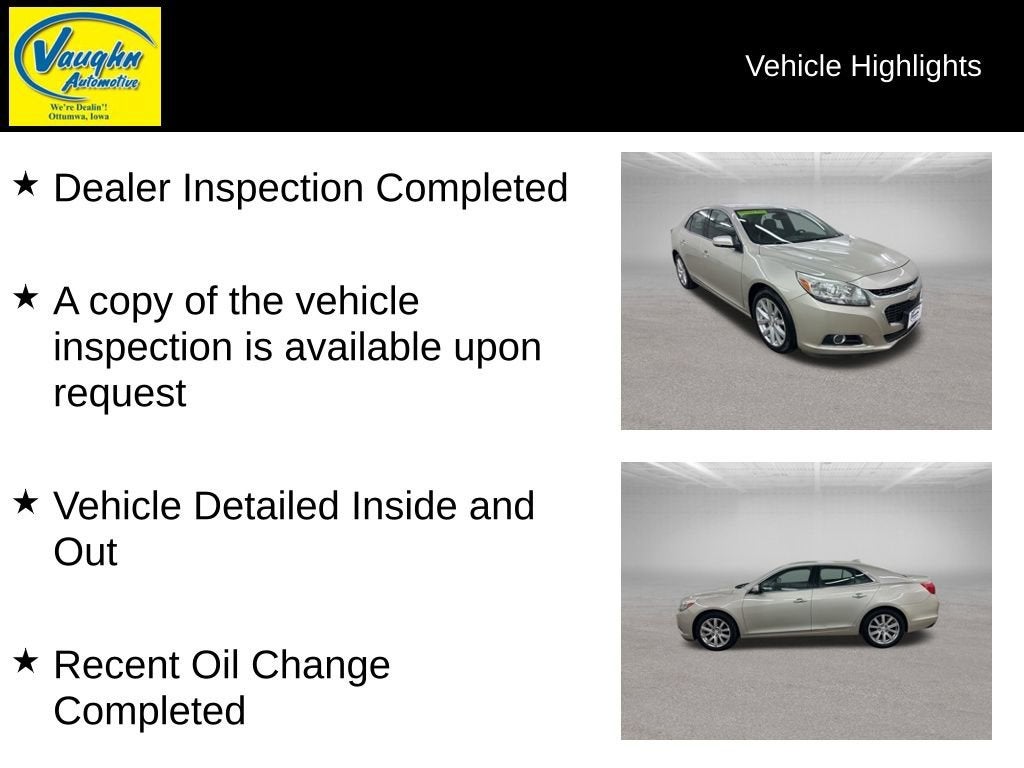 2015 Chevrolet Malibu LTZ