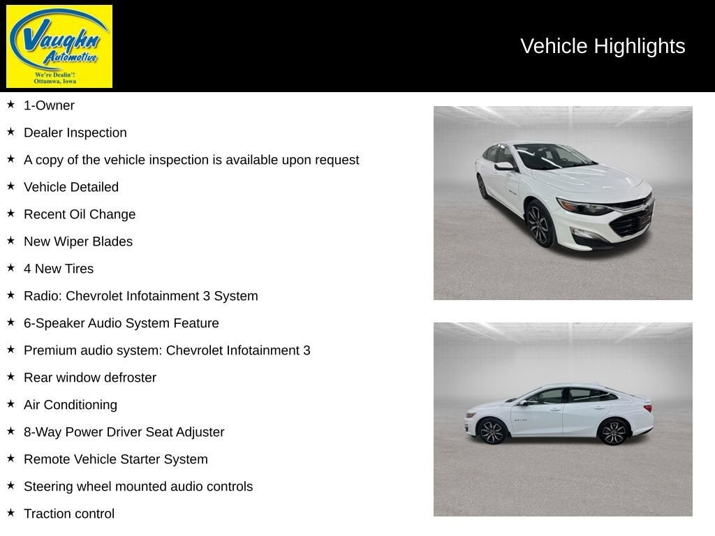 2022 Chevrolet Malibu RS