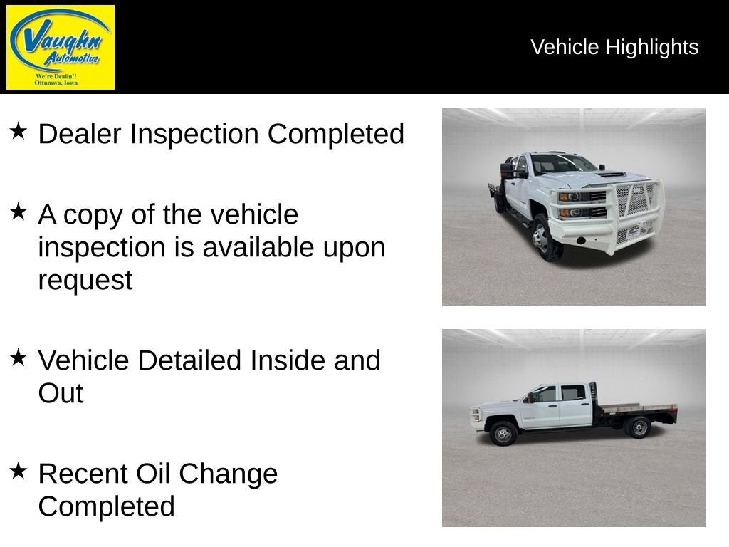 2017 Chevrolet Silverado 3500 HD Chassis Cab Work Truck