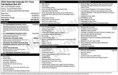 2024 Chevrolet Colorado Z71