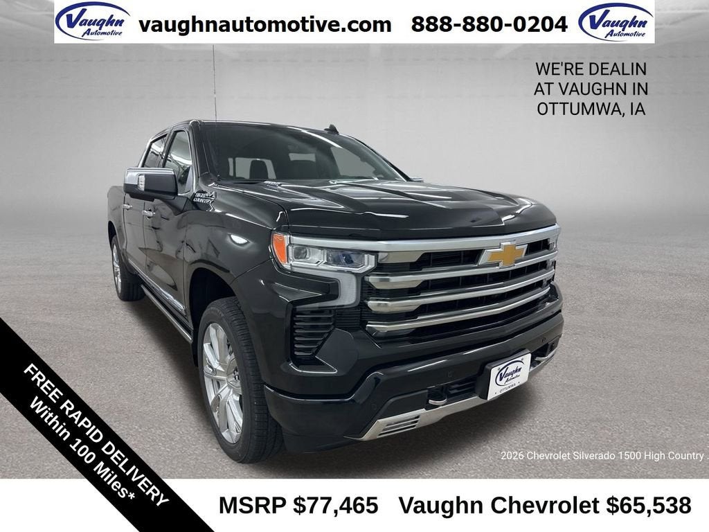 2026 Chevrolet Silverado 1500 High Country
