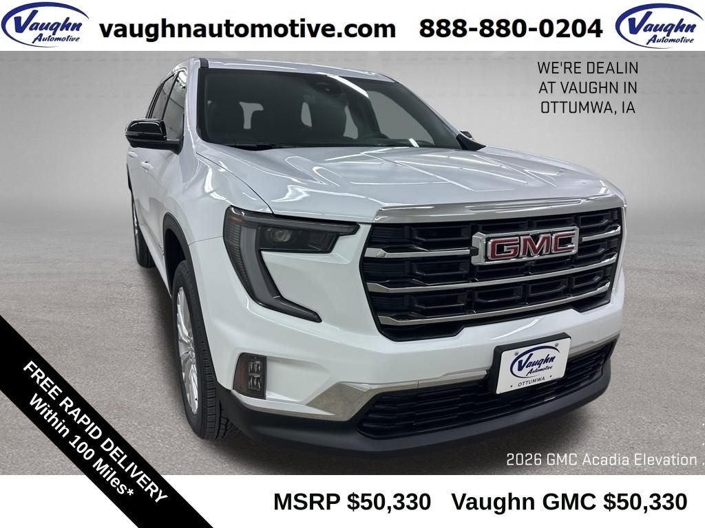 2026 GMC Acadia Elevation