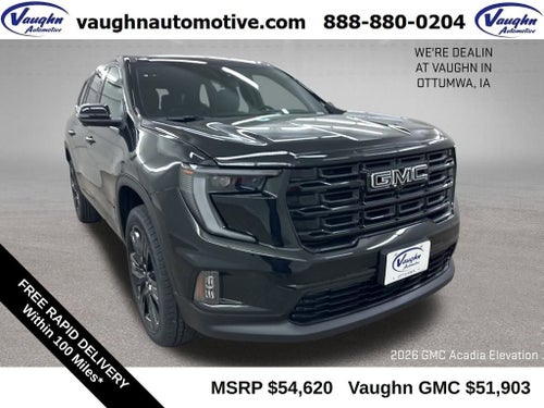 2026 GMC Acadia Elevation