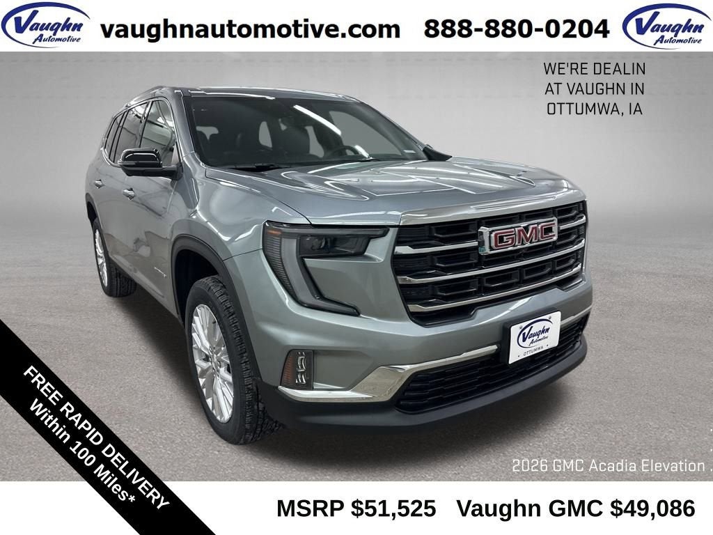 2026 GMC Acadia Elevation