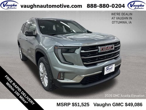2026 GMC Acadia Elevation