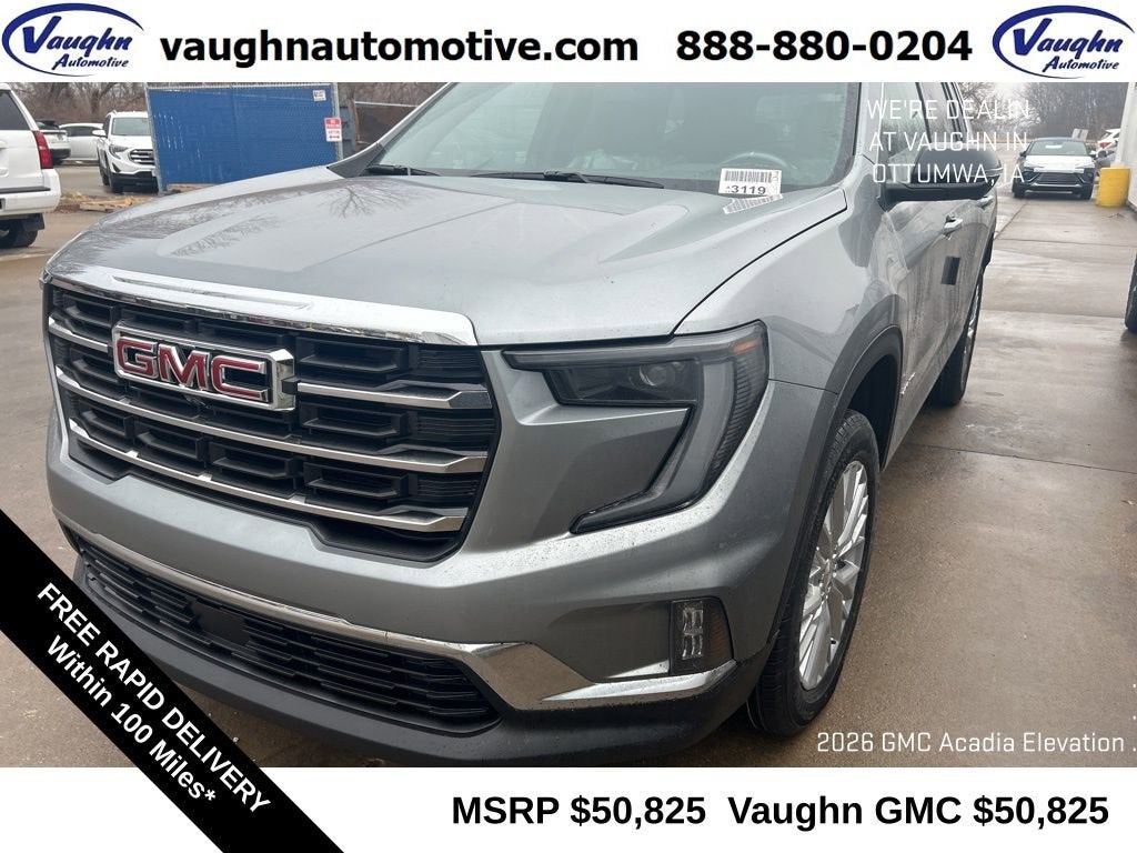 2026 GMC Acadia Elevation