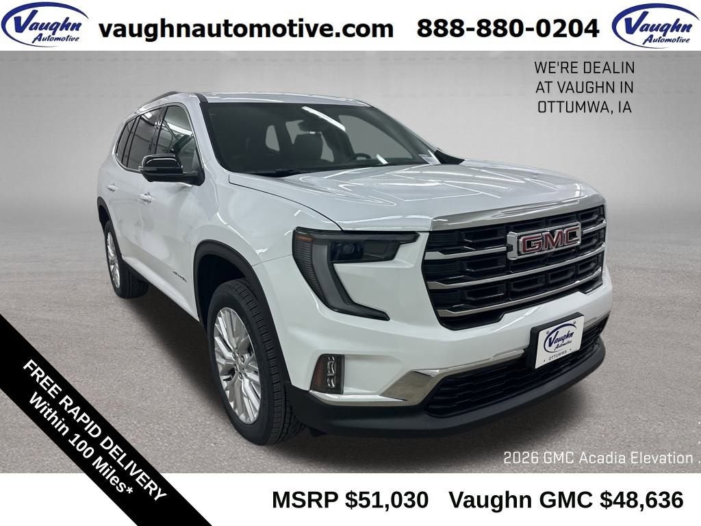 2026 GMC Acadia Elevation