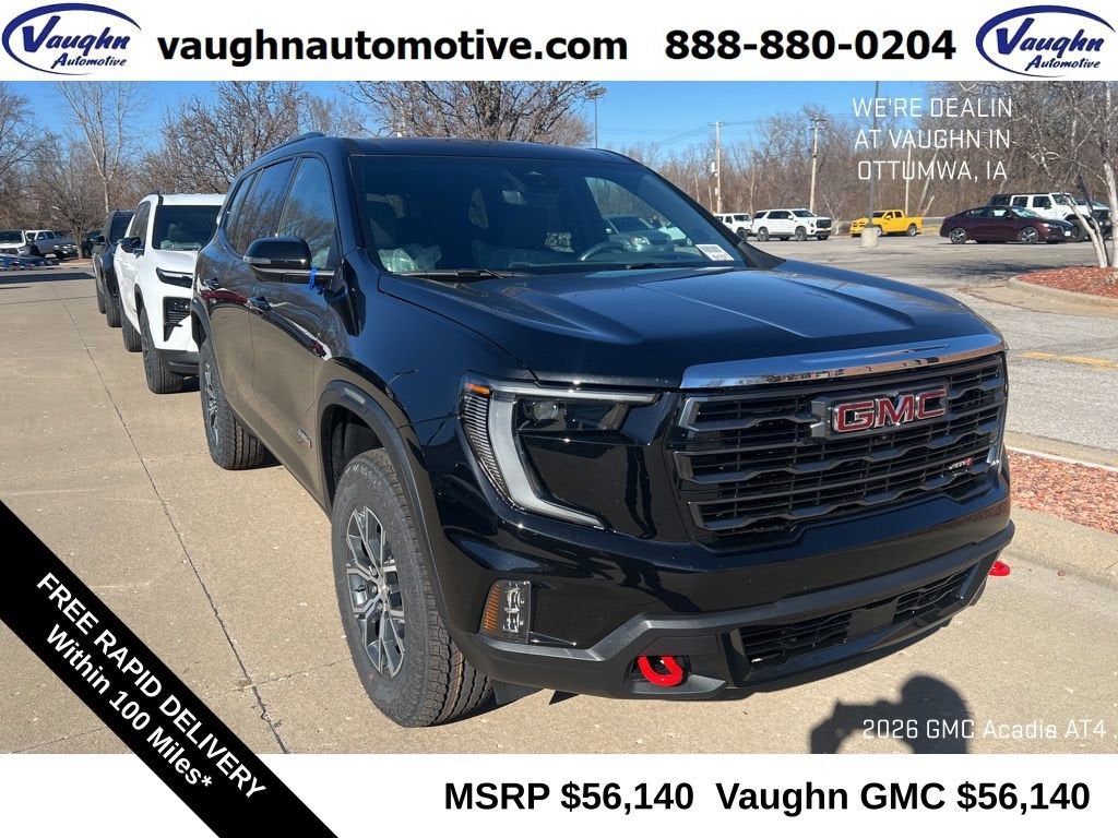 2026 GMC Acadia AT4