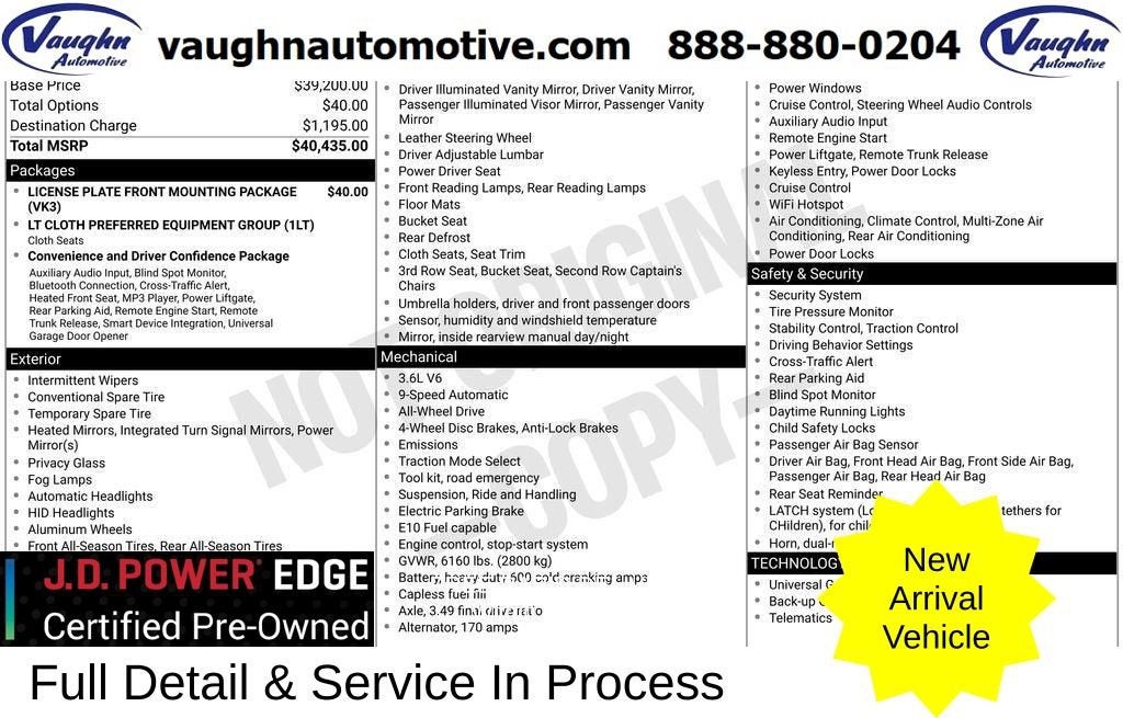 2019 Chevrolet Traverse LT Cloth