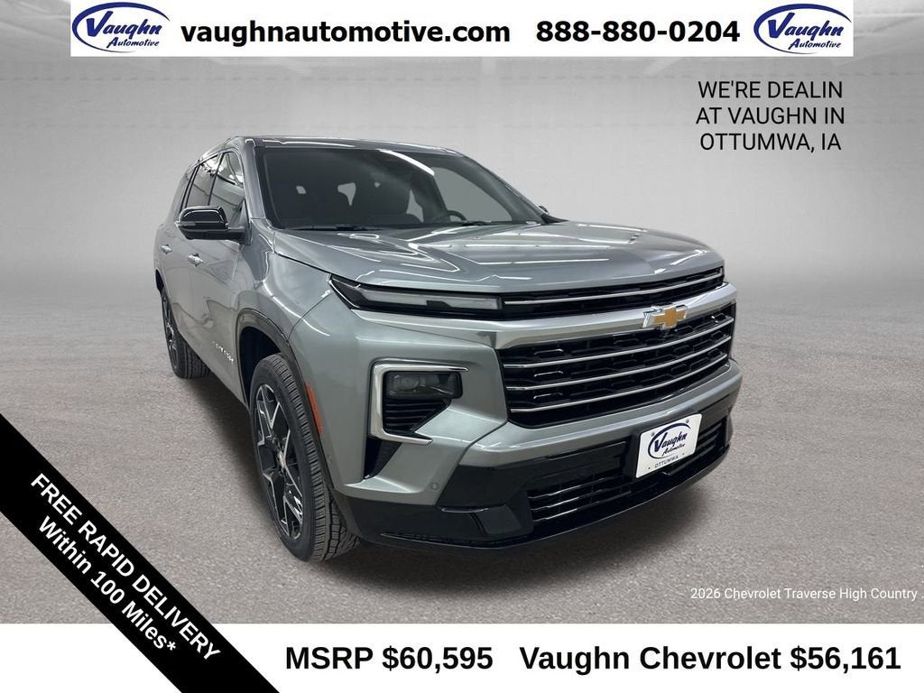 2026 Chevrolet Traverse High Country
