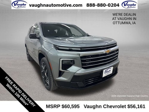 2026 Chevrolet Traverse High Country