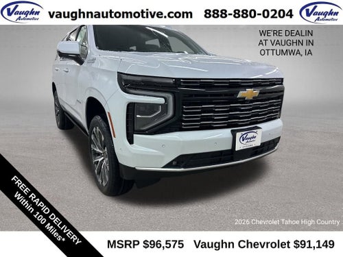 2026 Chevrolet Tahoe High Country