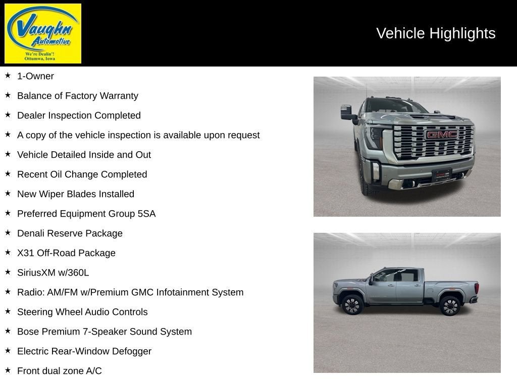 2024 GMC Sierra 2500 HD Denali