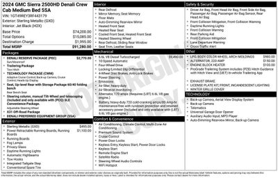 2024 GMC Sierra 2500 HD Denali