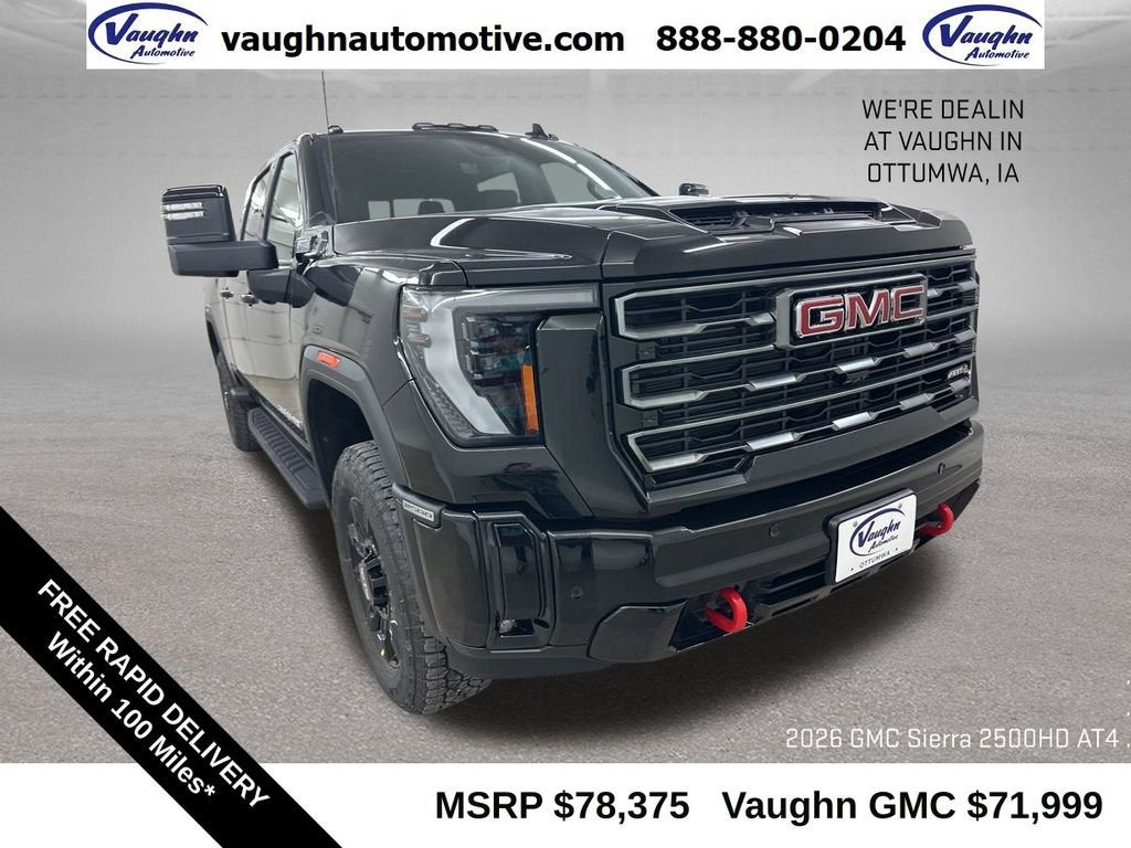 2026 GMC Sierra 2500 HD AT4