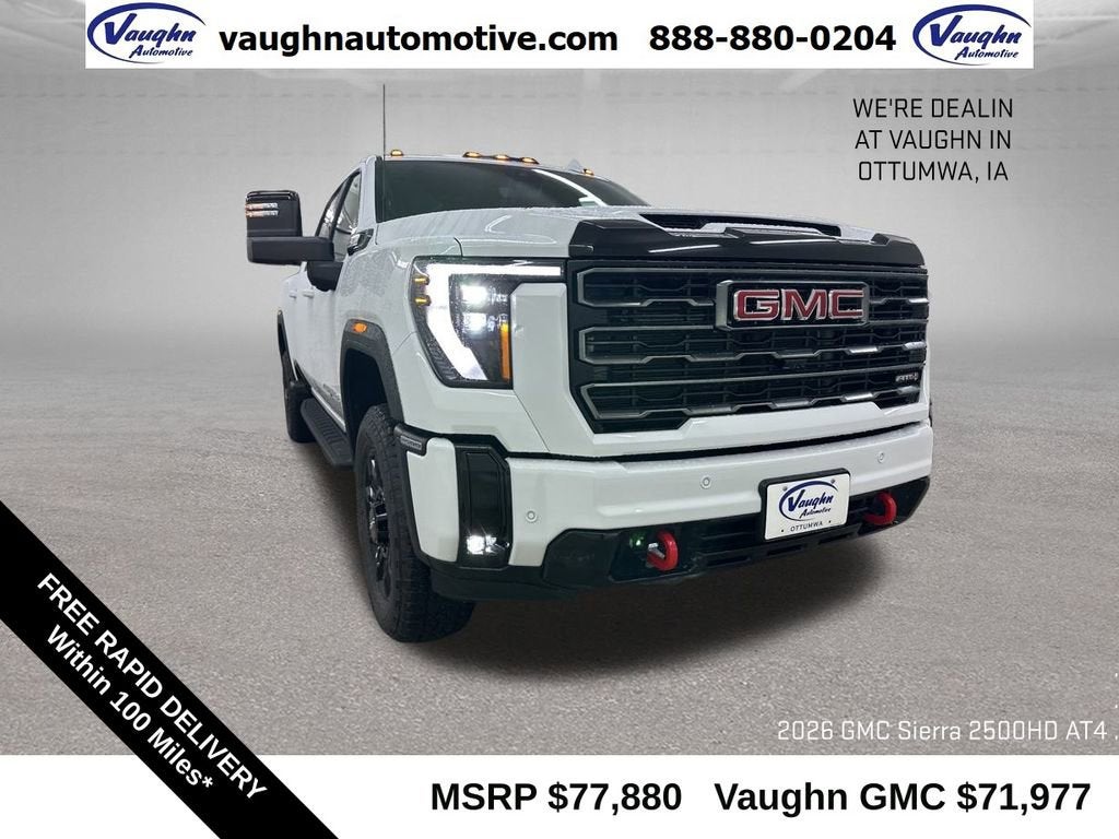 2026 GMC Sierra 2500 HD AT4