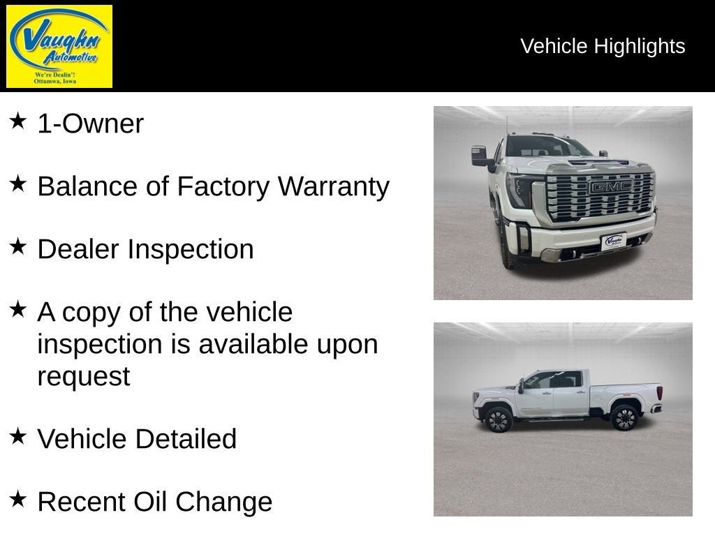 2025 GMC Sierra 2500 HD Denali