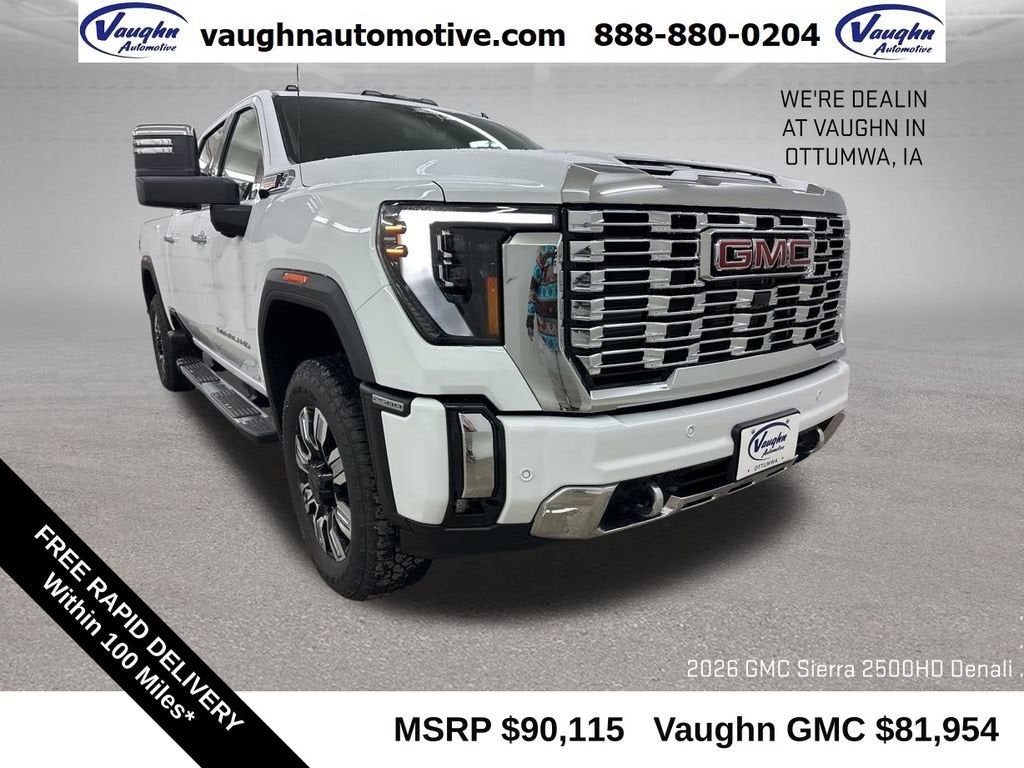 2026 GMC Sierra 2500 HD Denali