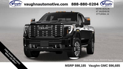 2026 GMC Sierra 2500 HD Denali Ultimate