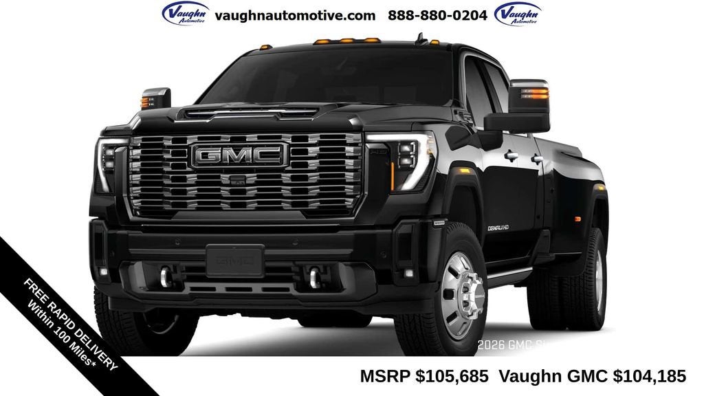 2026 GMC Sierra 3500 HD Denali Ultimate DRW