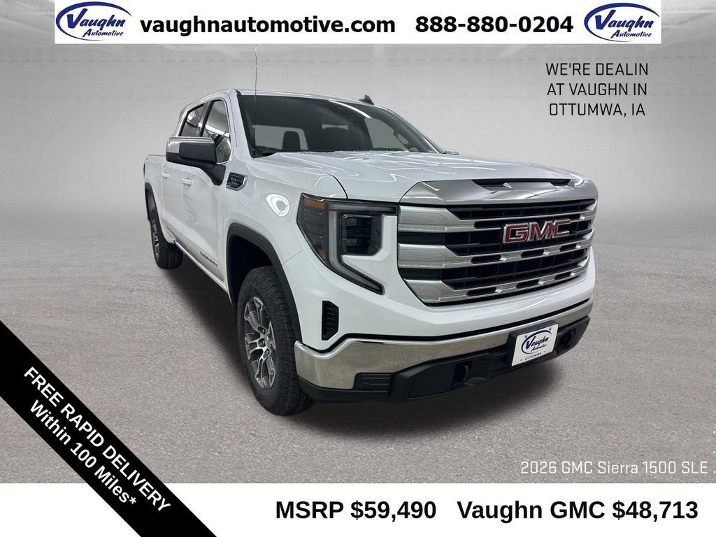 2026 GMC Sierra 1500 SLE