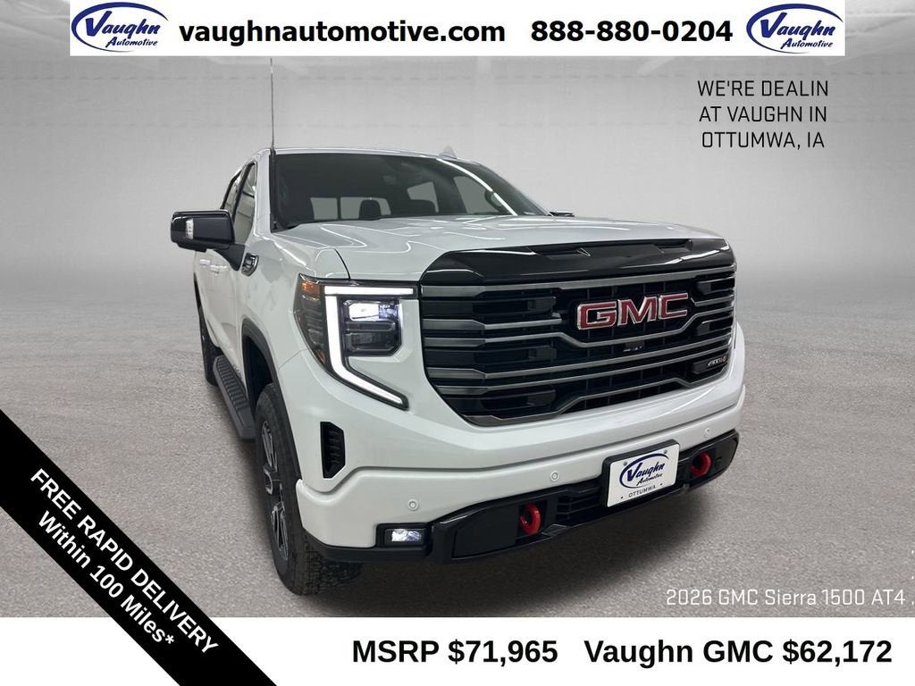 2026 GMC Sierra 1500 AT4
