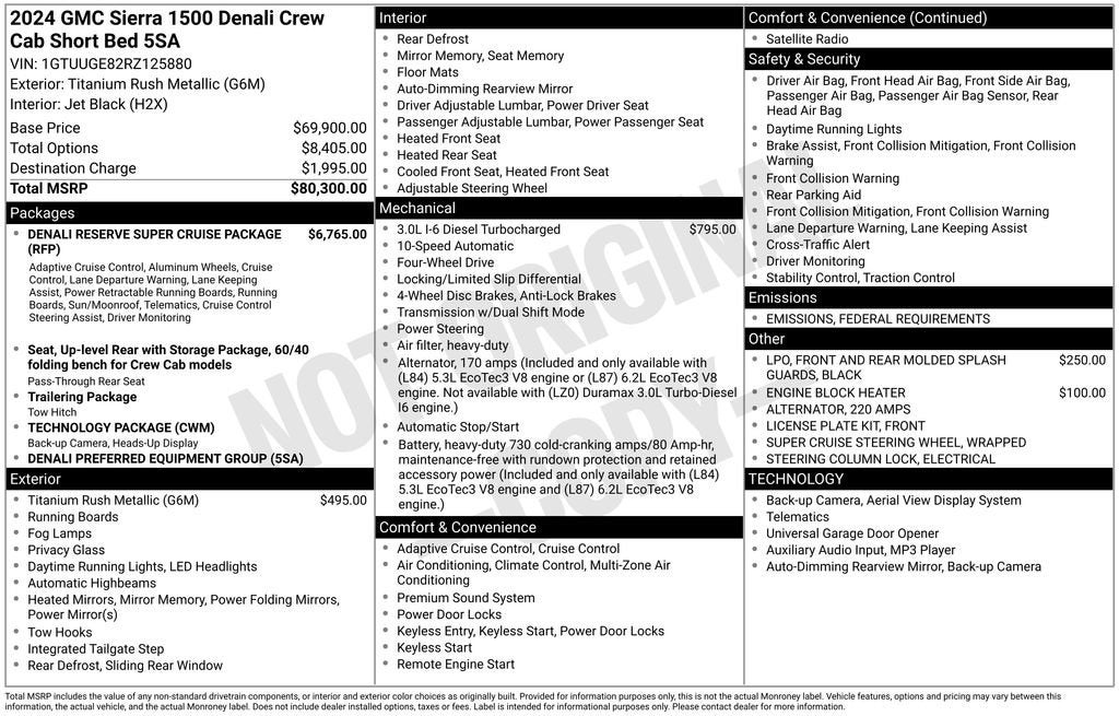 2024 GMC Sierra 1500 Denali