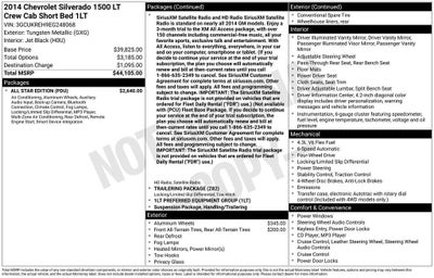 2014 Chevrolet Silverado 1500 LT