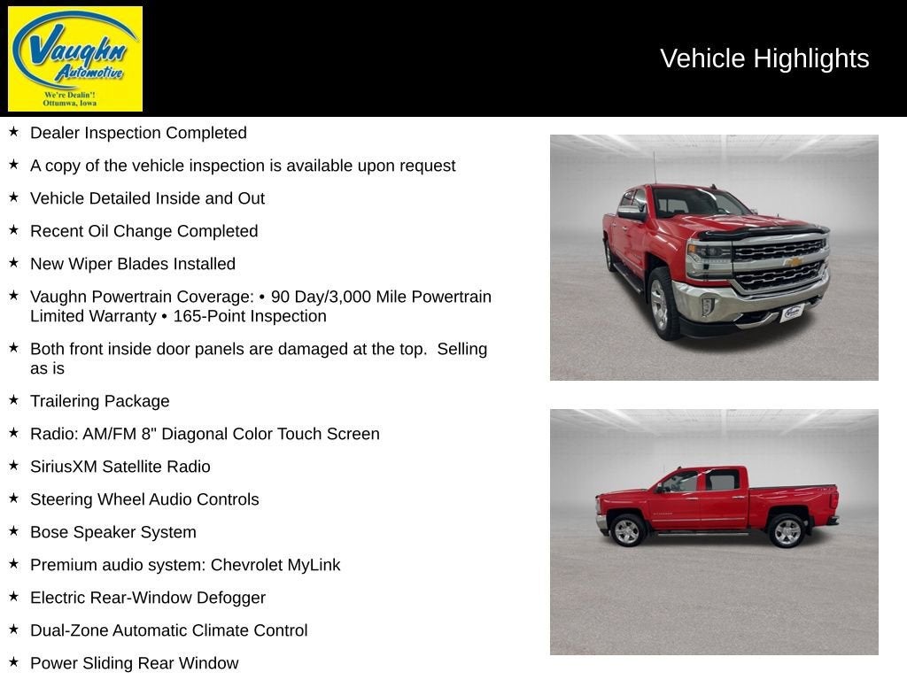 2018 Chevrolet Silverado 1500 LTZ