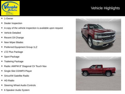 2018 Chevrolet Silverado 1500 LTZ