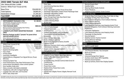 2022 GMC Terrain SLT