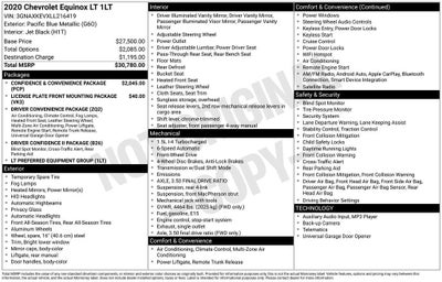 2020 Chevrolet Equinox LT