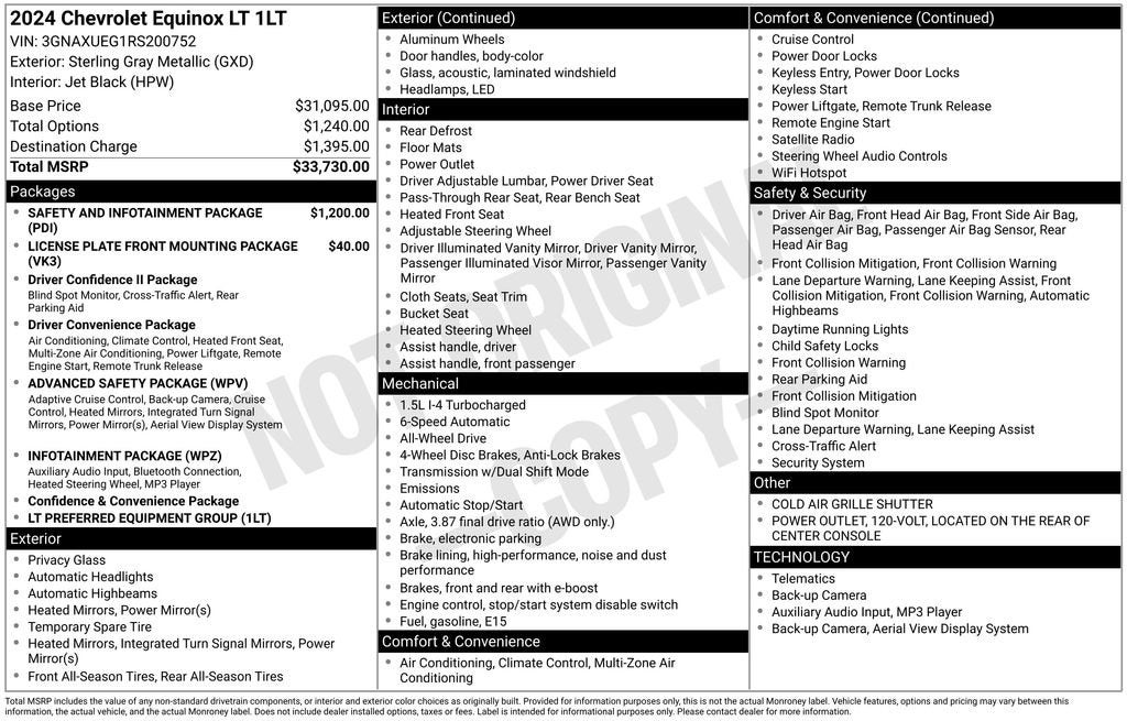 2024 Chevrolet Equinox LT