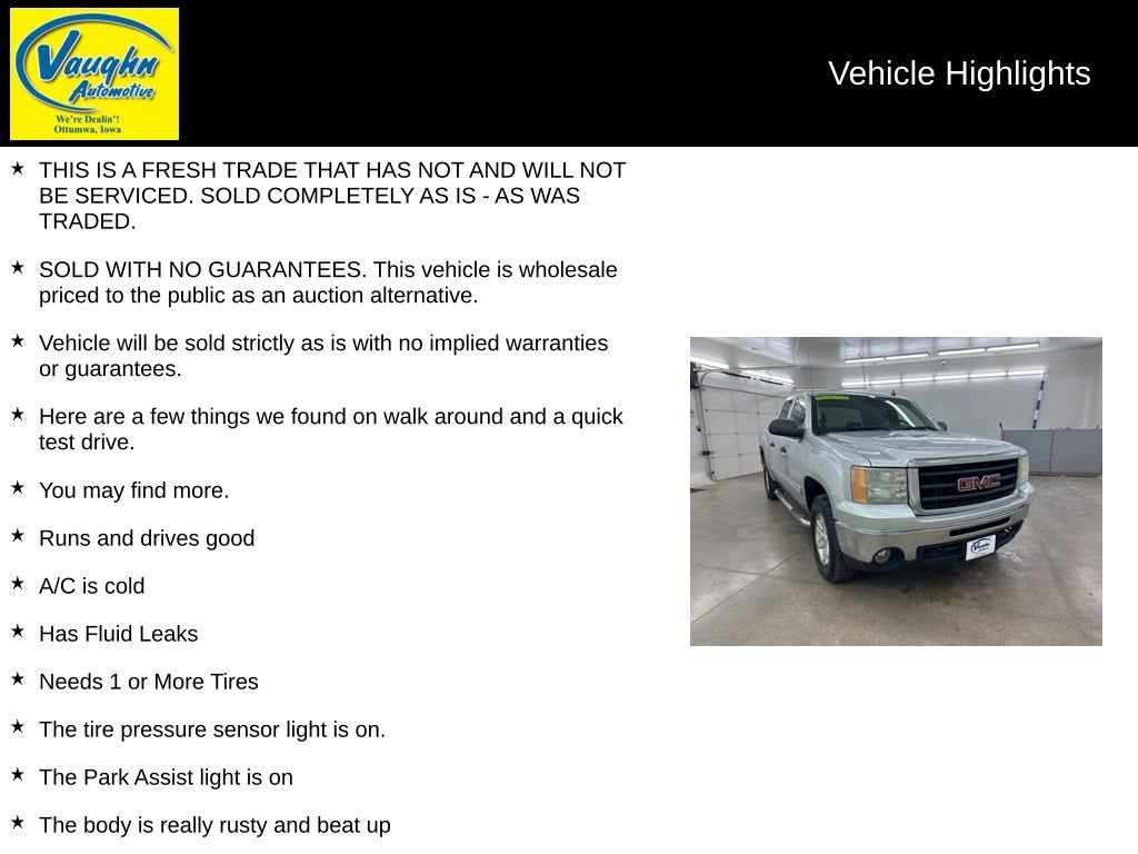 2011 GMC Sierra 1500 SLE