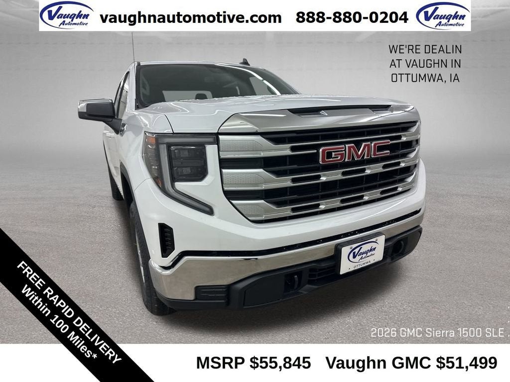 2026 GMC Sierra 1500 SLE