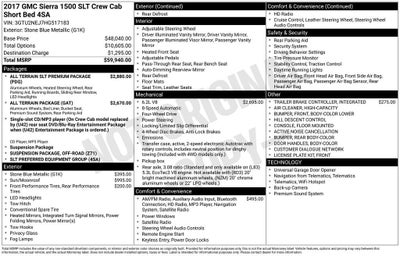 2017 GMC Sierra 1500 SLT