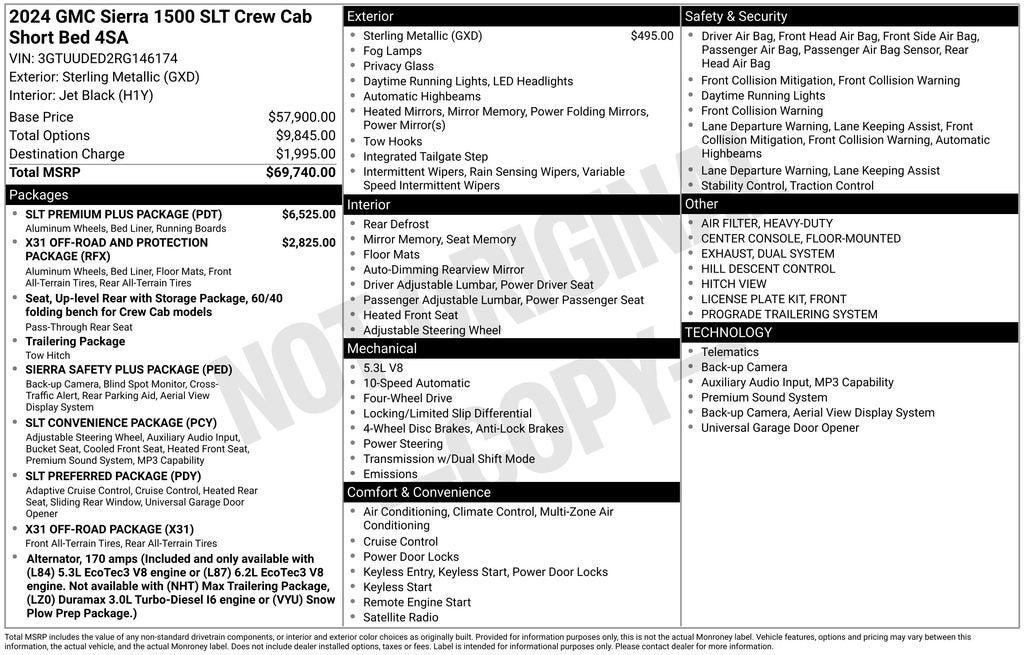 2024 GMC Sierra 1500 SLT